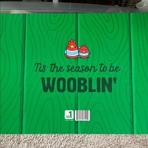 Green 'Tis the Season to be Wooblin' 2024 Advent